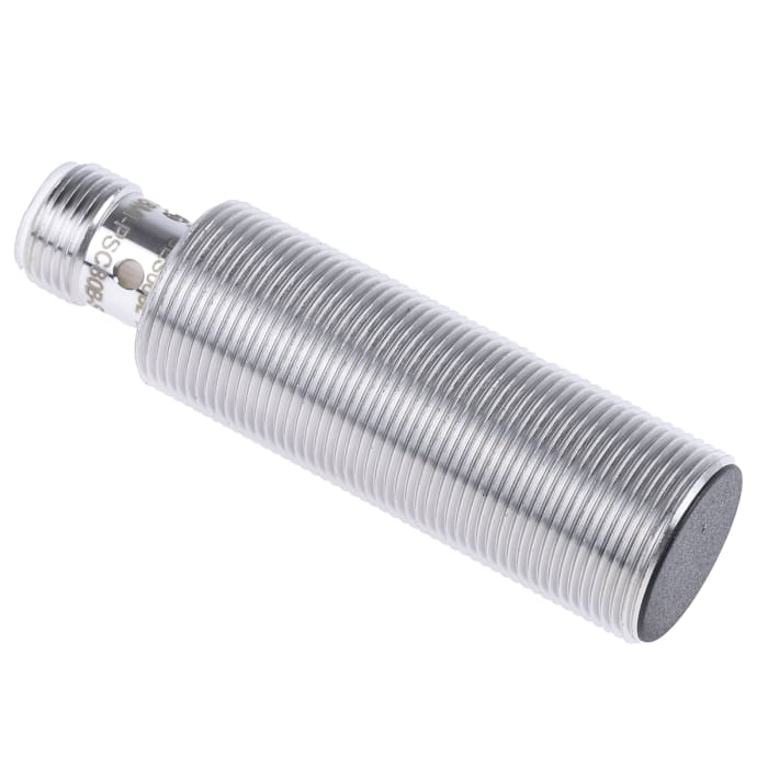 BALLUFF Inductive Threaded Barrel Proximity Sensor, M18, 8 mm Detection, PNP NO, 10 → 30 V dc