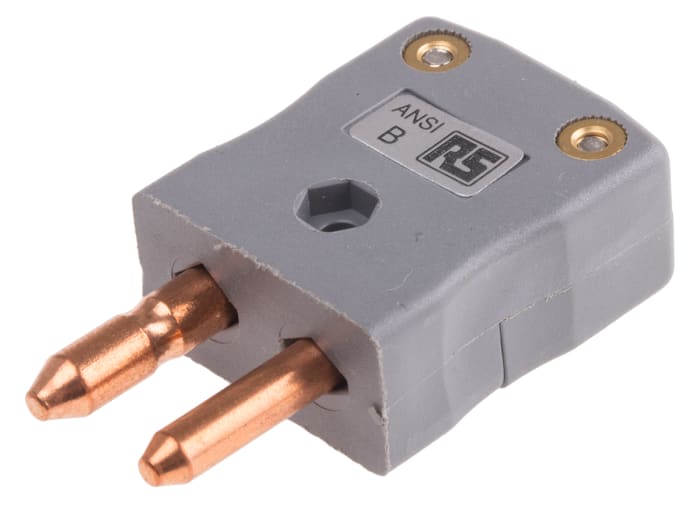 RS PRO Standard Thermocouple Connector for Use with Type B Thermocouple, 6mm Probe, IEC, RoHS Compliant Standard