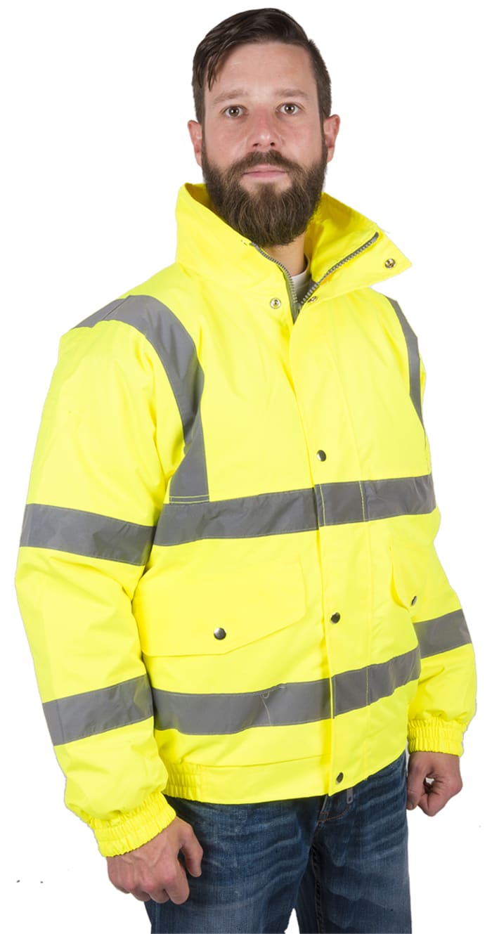 Veste à capuche Jaune Mixte, Respirant, Etanche taille XL