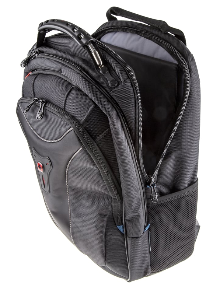 Wenger carbon 17 macbook pro backpack top