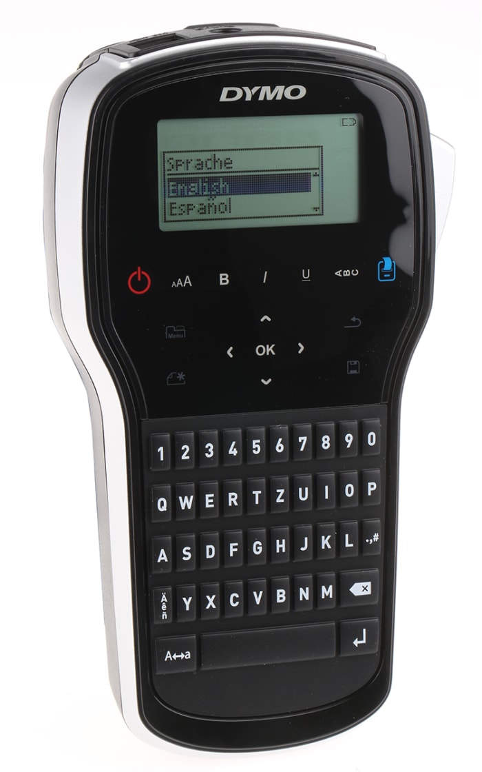 Impresora de etiquetas Dymo LabelManager 280, teclado QWERTZ, conectividad USB