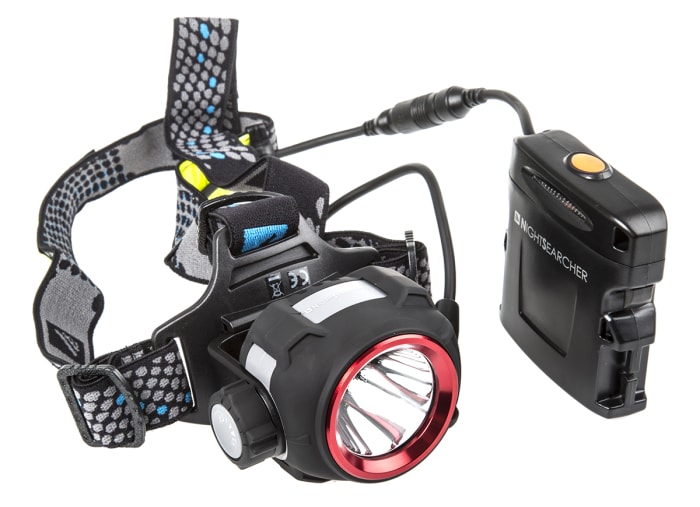 Nightsearcher LED Head Torch - Rechargeable 290 lm
