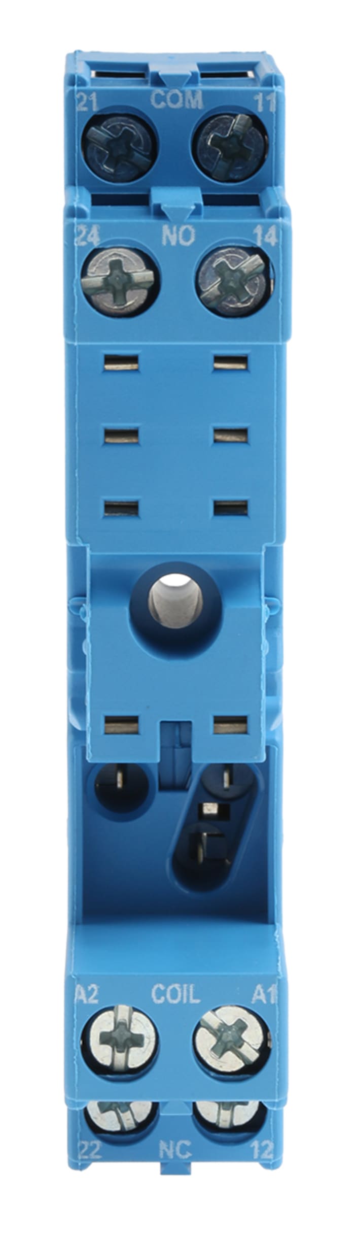 Finder 95 8 Pin 250V ac DIN Rail Relay Socket, for use with 40.52, 40.61, 44.52, 44.62, 40.51 Series Relay
