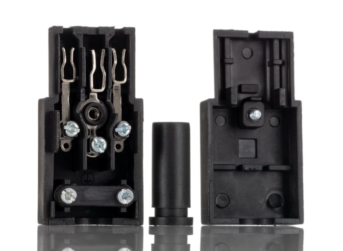 RS PRO C13 Cable Mount IEC Connector Socket, 10A, 250 V