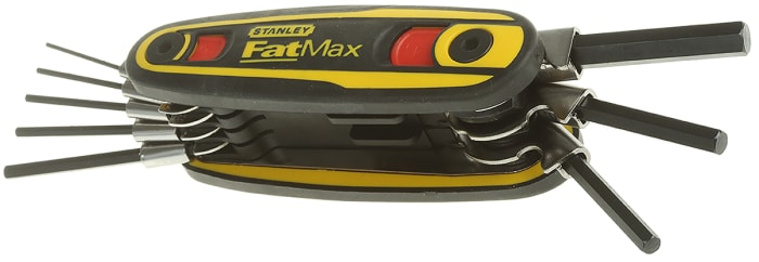 Stanley 8 piece Metric, 1.5 mm, 2 mm, 2.5 mm, 3 mm, 4 mm, 5 mm, 6 mm, 8 mm