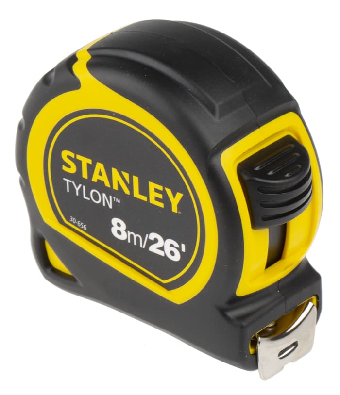 Stanley Tylon 8m Tape Measure, Metric & Imperial, With RS Calibration