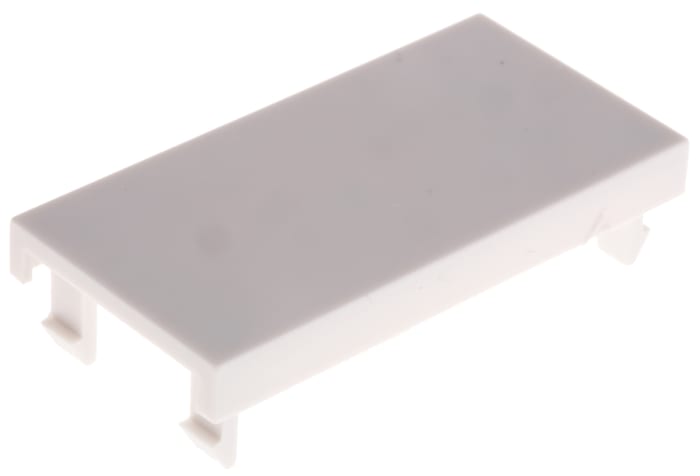 Deta White 1 Gang Faceplate & Mounting Plate