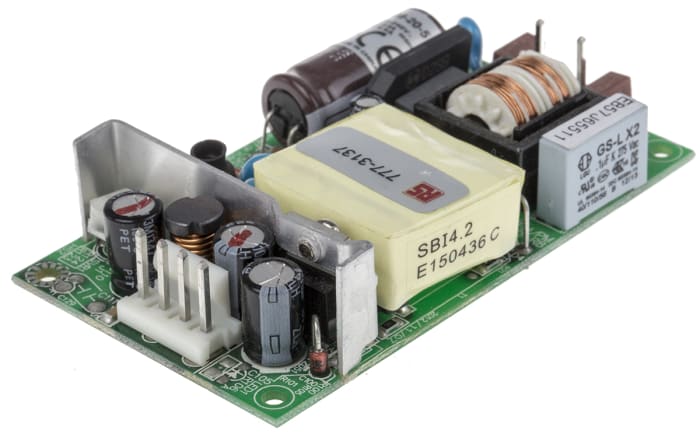 Fuente de alimentación de modo conmutado (SMPS) integrada Mean Well, 5V dc, 4.4A, 22W, 1 salida, para uso médico,