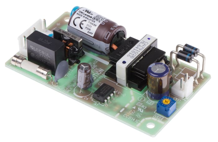 TDK-Lambda Switching Power Supply, ZWS15B-5, 5V dc, 3A, 15W, 1 Output, 120 → 370 V dc, 85 → 265 V ac