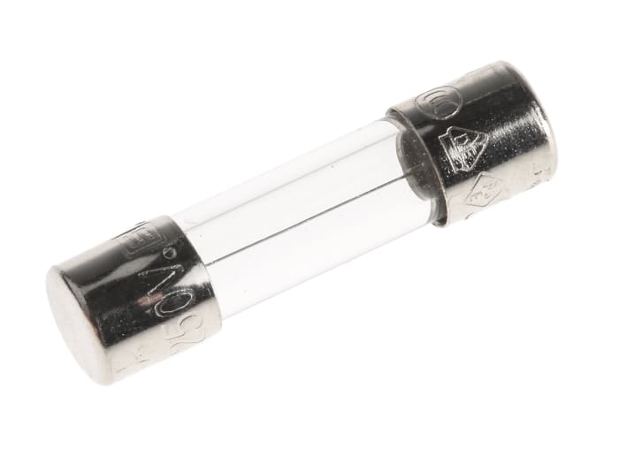 Fusible de cartucho de cristal Schurter, serie FSF 5x20, 250V ac, 5A, 5 x 20mm, acción rápida