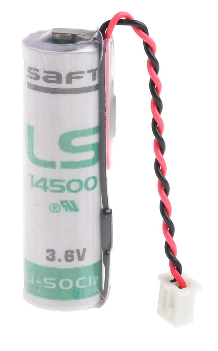 Saft Lithium Thionyl Chloride AA Battery 3.6V