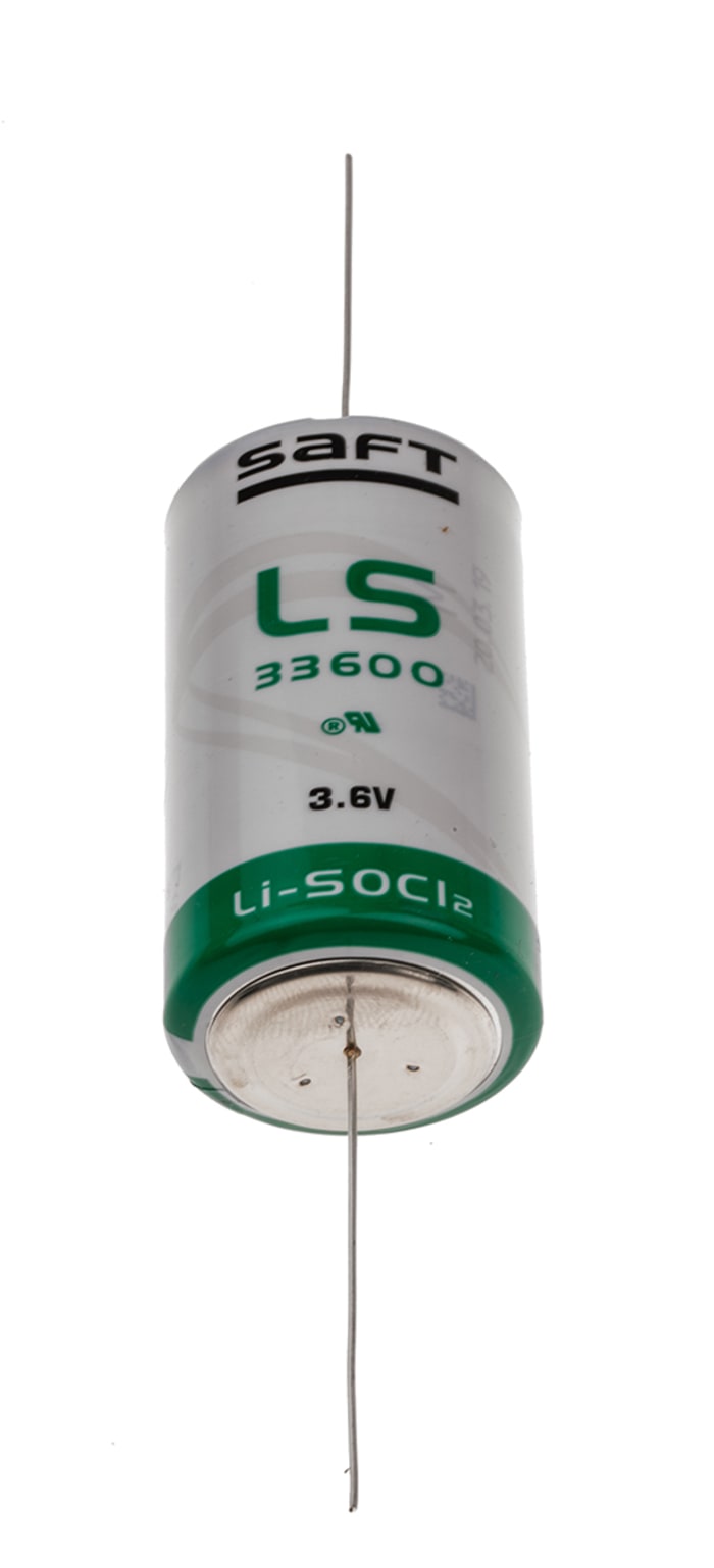 pila al litio 3,6v size d con lamelle