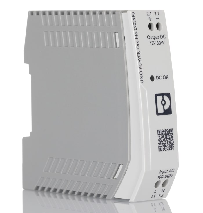 2902998 Phoenix Contact | Phoenix Contact UNO POWER Switched Mode DIN ...