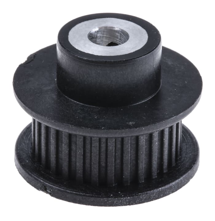 Poulie pour courroie crantée en Aluminium, PC renforcé de fibre de verre 30 dents , pas de 2mm, alésage 5mm