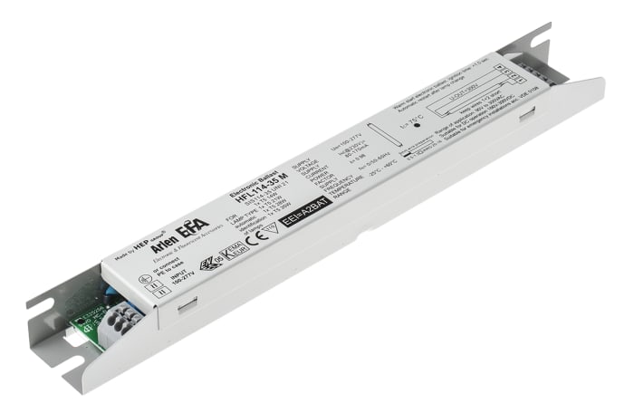RS PRO 14 → 35 (T5) W Electronic Fluorescent Lighting Ballast, 220 → 240 V