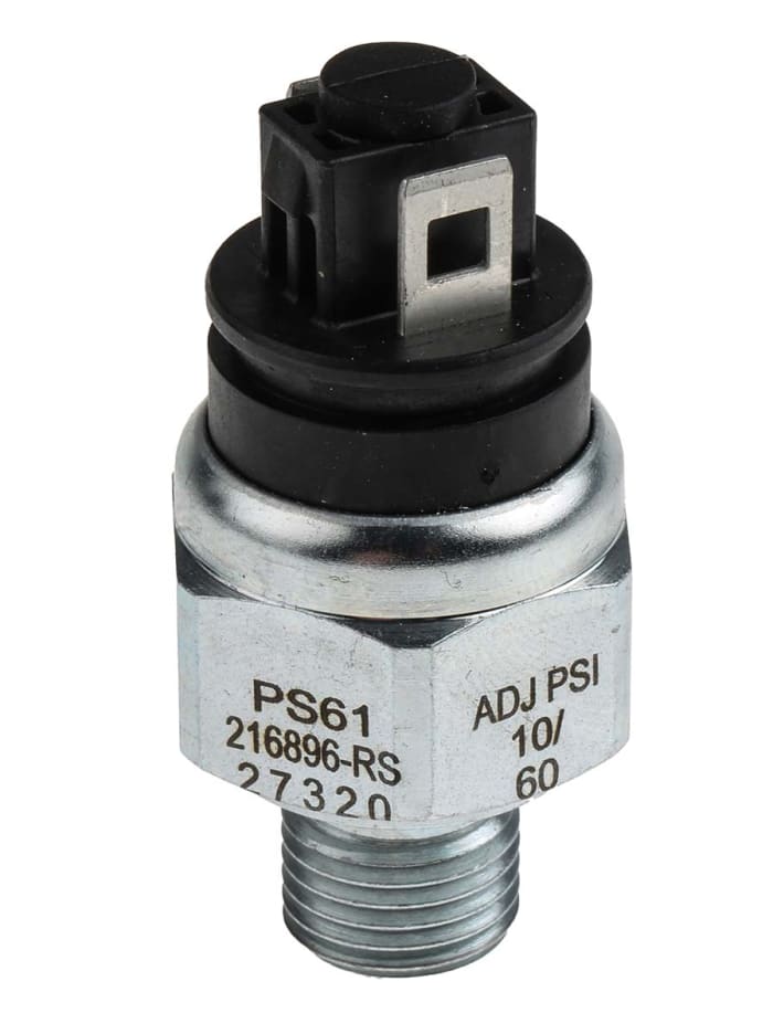 75-275 psi Range 1/8 MNPT Steel Fitting Circuit Terminal Screws Pack of 10 SPST N.C Gems PS61-30-2MNZ-B-TS Series PS61 OEM Subminiature Pressure Switch 75-275 psi Range 1/8 MNPT Steel Fitting Circuit Terminal Screws Pack of 10 SPST N.C Gems PS61-30-2MNZ-B-TS Series PS61 OEM Subminiature Pressure Switch