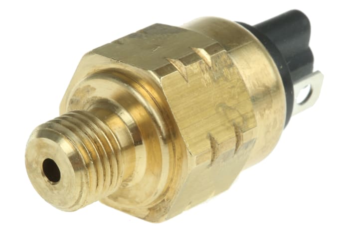 Gems Sensors Air Pressure Switch, SPST-NC 5 → 25psi, 42 V dc, BSP 1/4 process connection
