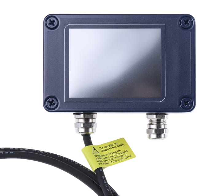 Calex CIRSPMMA21CTCRTMSD mA Output Signal Touch Screen Display IR Temperature Sensor, 1m Cable, -20°C to +1000°C