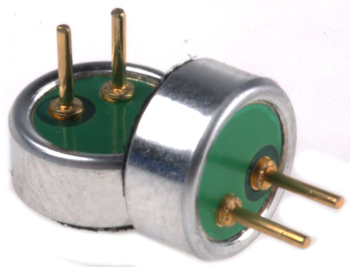 Condensateur de microphone RS PRO 6 x 2.7mm, Sensibilité -42dB Ø 6mm Multidirectionnel