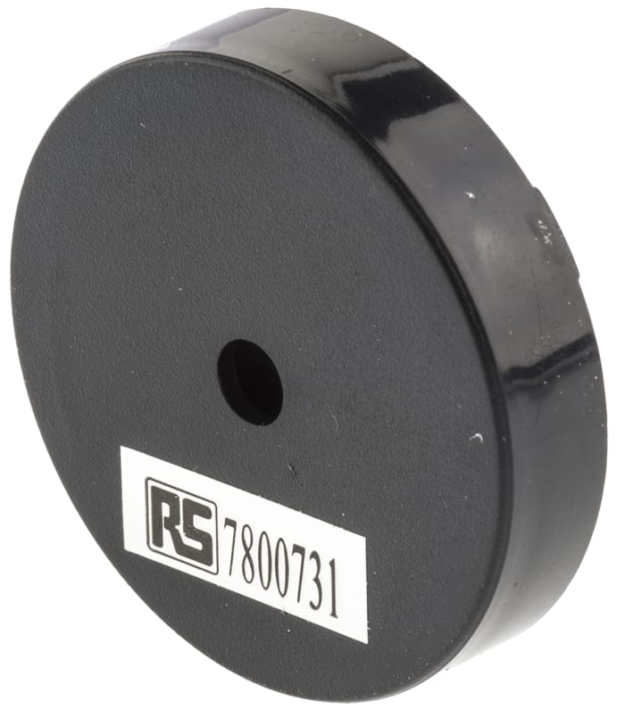 RS PRO 90dB Through Hole Continuous External Piezo Buzzer, 30 x 7.5mm, 1V ac Min, 30V ac Max