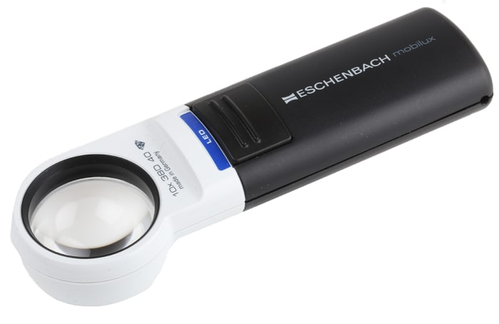 Loupe lumineuse Eschenbach, grossissement 10X, diam. lentille 35mm