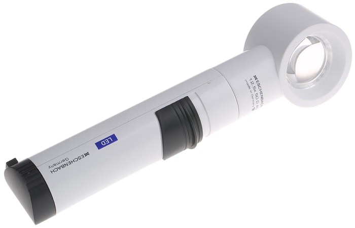 Eschenbach Illuminated Magnifier, 12.5X x Magnification, 35mm Diameter