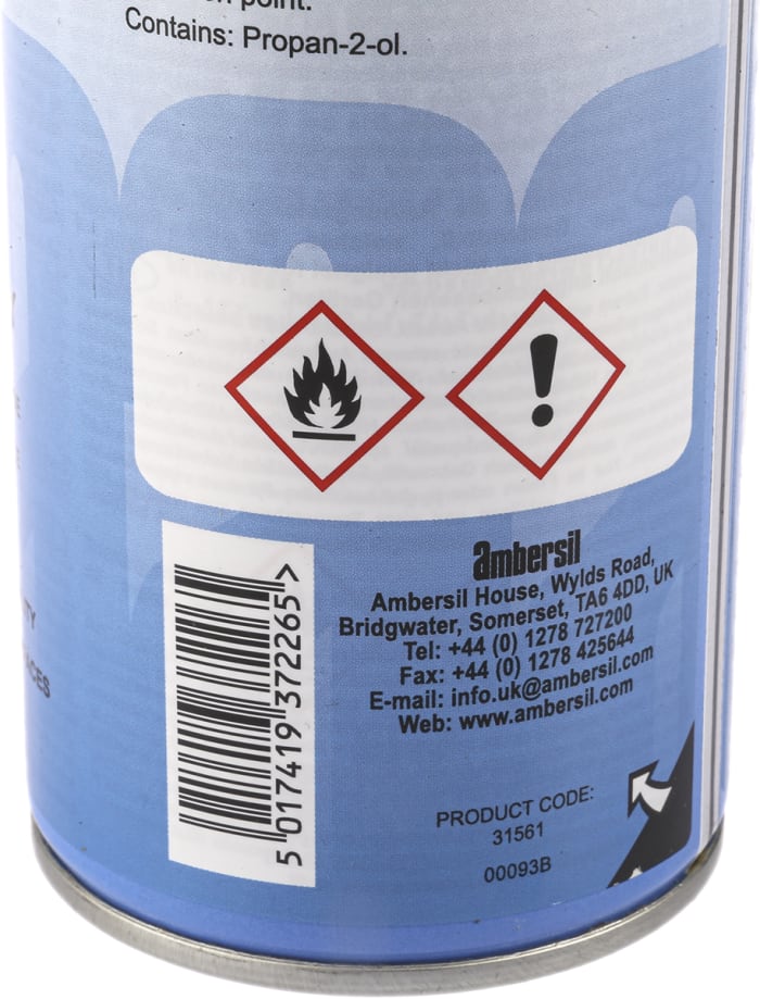 31561AB Ambersil Ambersil 400ml AntiStatic Aerosol 7805269 RS