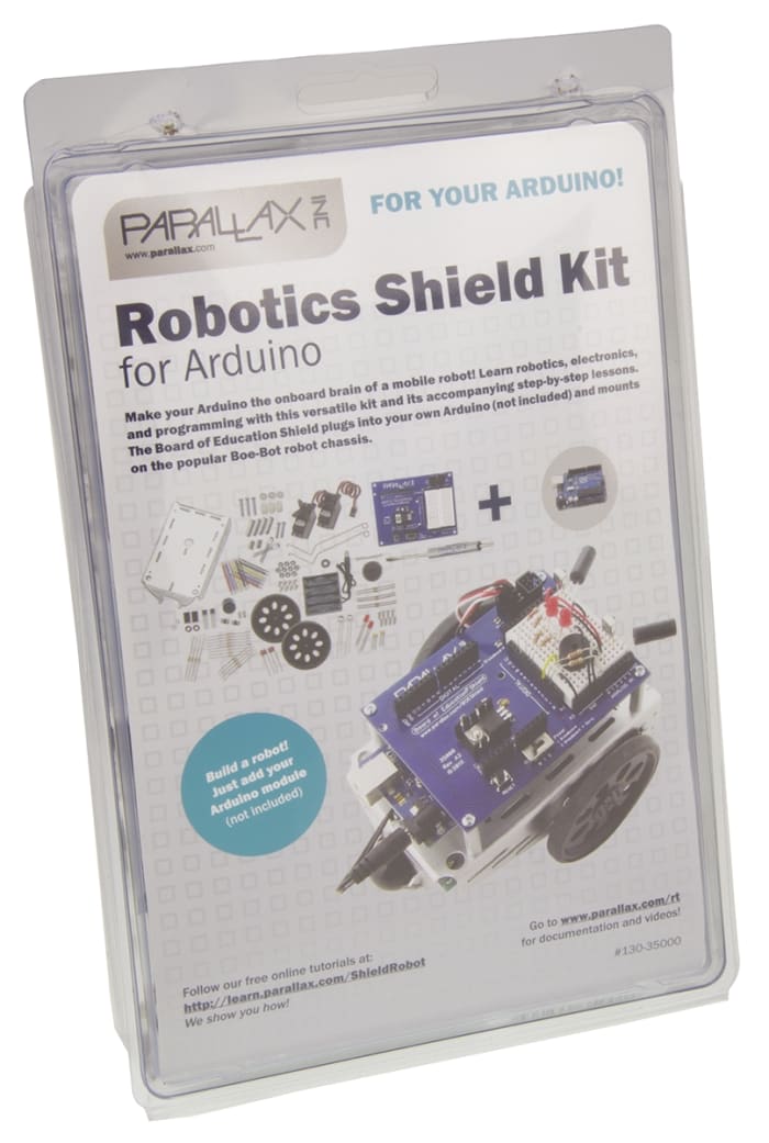 130-35000 Parallax Inc Parallax Inc BoE Robotics Shield 781