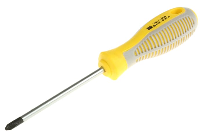 RS PRO Phillips, 2 mm Tip, 100 mm Blade, 202 mm Overall