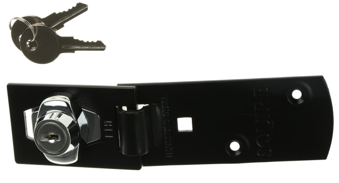 Moraillon et Crochet Squire en Acier, 6.5mm