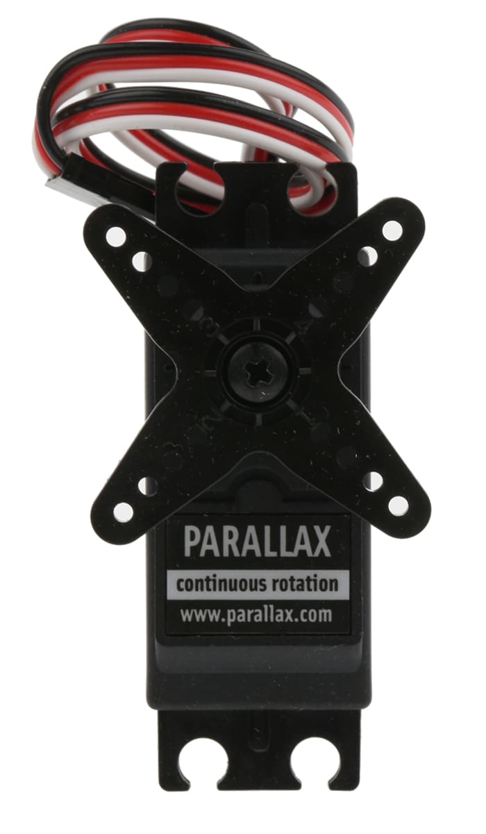 Parallax Inc 4 → 6 V Servo Motor, 50 rpm, 27 Ncm Max Output Torque