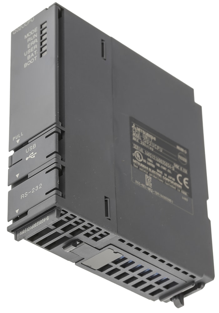 Mitsubishi Q Series Series PLC CPU for Use with MELSEC Q Series, 2048-Input