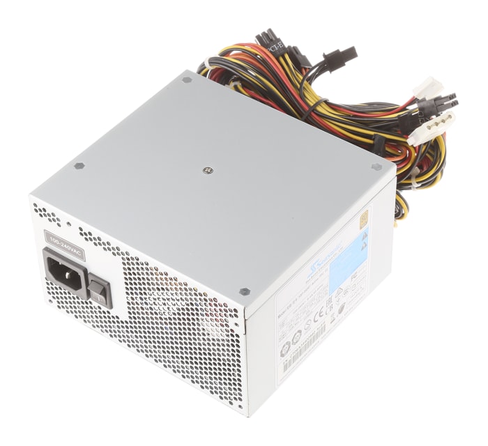 Seasonic 550W PC Power Supply, 220V Input, -12 V, 3.3 V, 5 V, 12 V Output