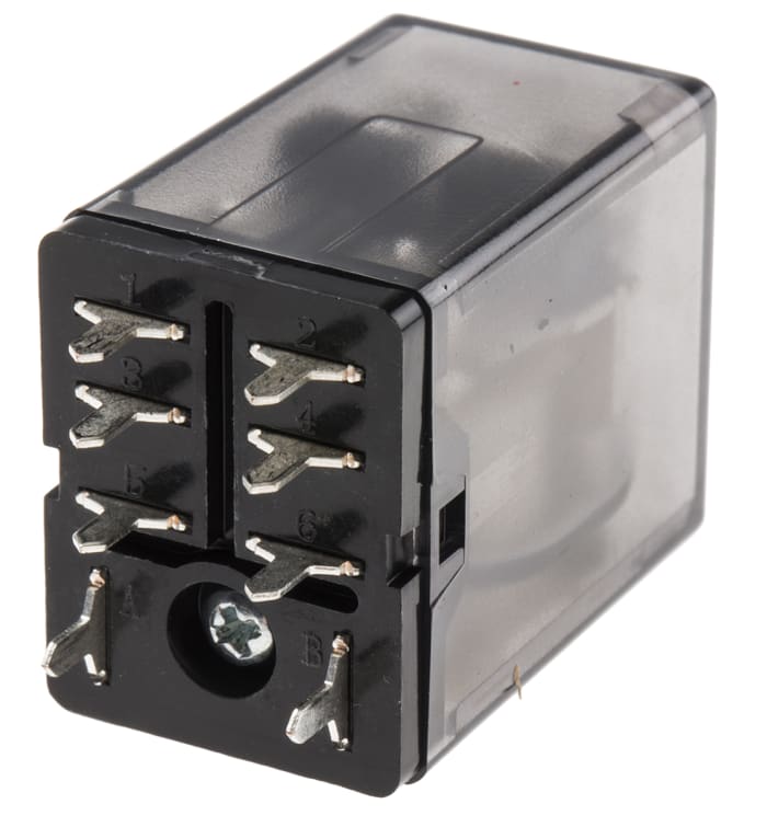 Rel&egrave; Elettromeccanico Tyco Electronics K10P-11D55-12 &ndash; 15A 250VAC 8 Pin