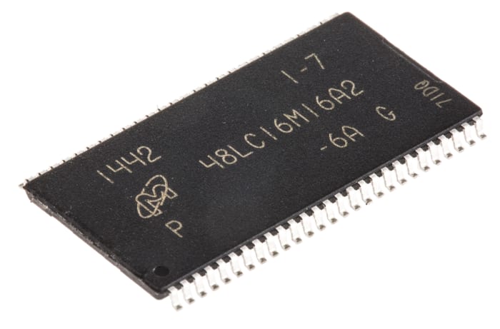 Micron MT48LC16M16A2P-6A:G, SDRAM 256MB Surface Mount, 167MHz, 3 V to 3.6 V, 54-Pin TSOP