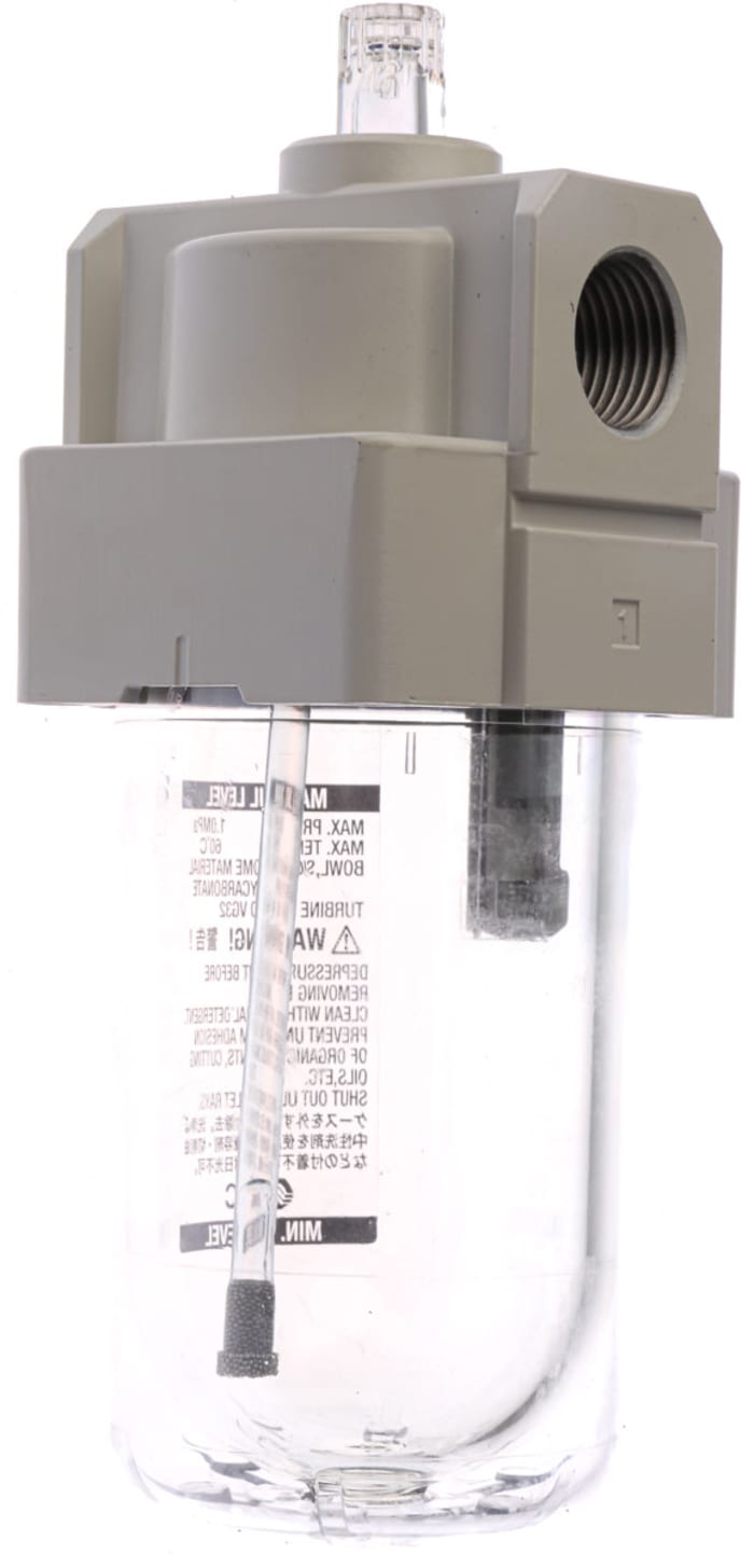 AL40F04A SMC SMC G 1/2 Pneumatic Air Lubricator 1 MPa, 1.5 MPa, AL