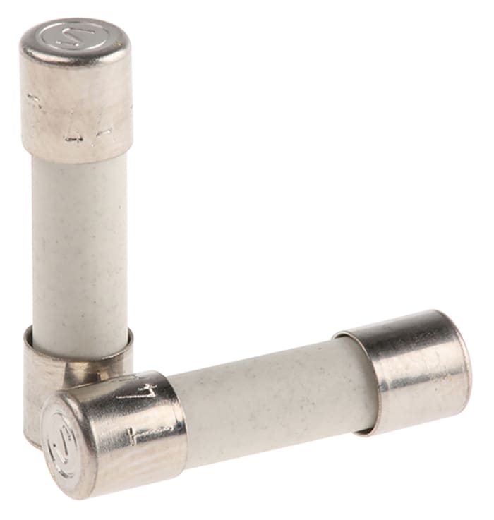 SIBA 4A T Ceramic Cartridge Fuse, 5 x 20mm