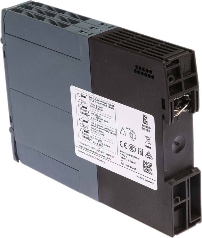 3RM1207-1AA04 Siemens | Siemens 3RM1 Advanced Motor Starter