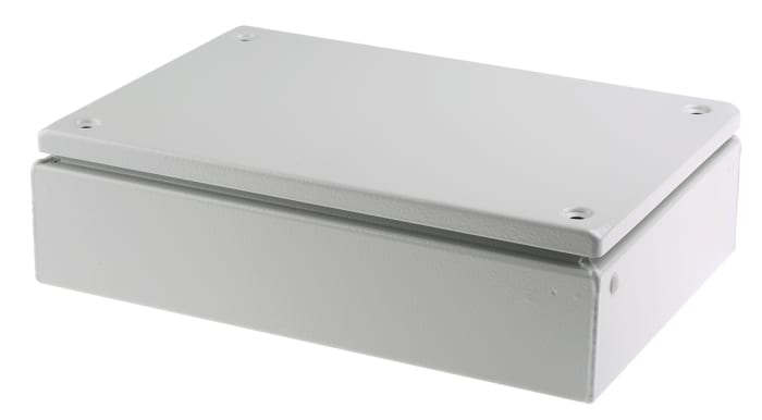 Coffret mural Schneider Electric Spacial SBM en Acier, Hauteur 200 mm, Largeur 300 mm, Profondeur 80mm, Gris, IP66