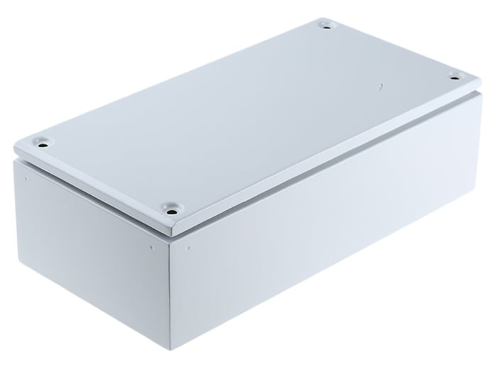 Coffret mural Schneider Electric Spacial SBM en Acier, Hauteur 200 mm, Largeur 400 mm, Profondeur 120mm, Gris, IP66