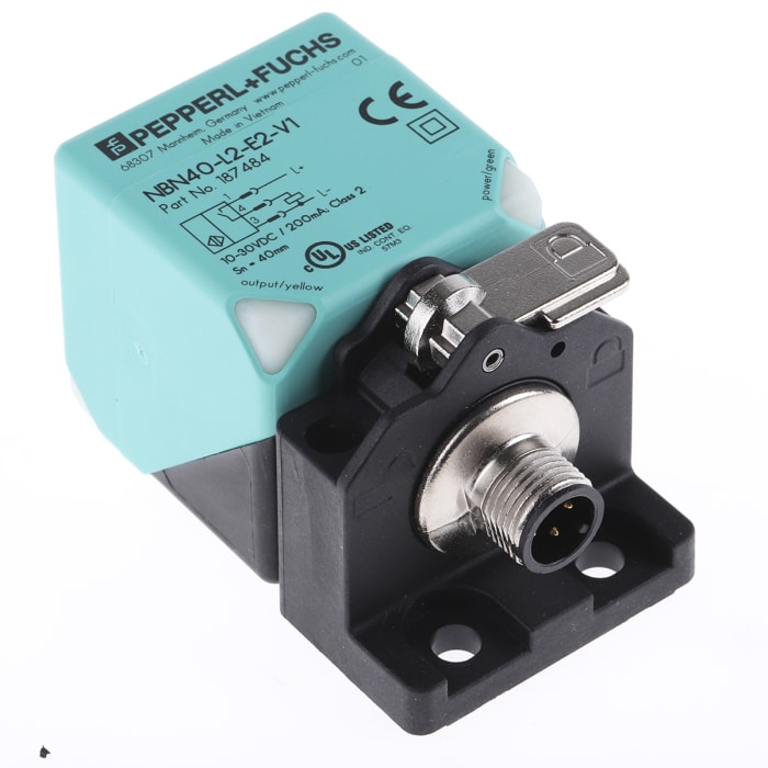 Fuchs NBN40-L2M-E2-V1 Rotatable Inductive Proximity Sensor New CSQ Pepperl 