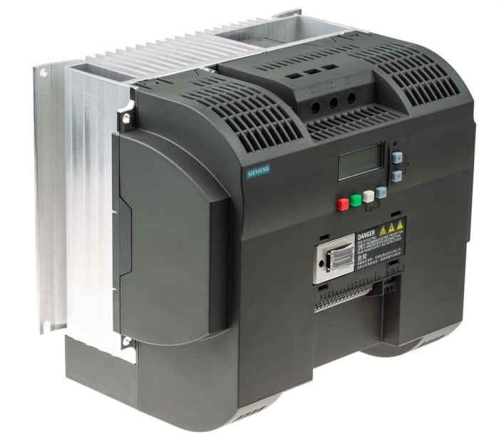 Variateur de fréquence Siemens SINAMICS V20, 7,5 kW 400 V c.a. 3 phases, 16,5 A, 0 → 550Hz