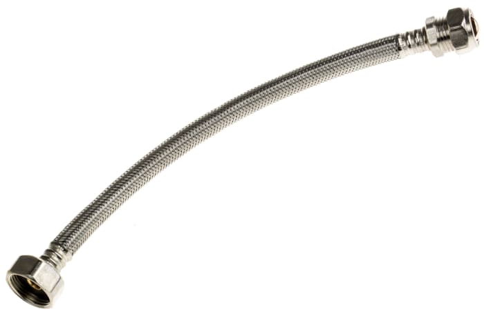 RS PRO Hose Assembly 15mm to Female BSP 3/4in, 300mm Long