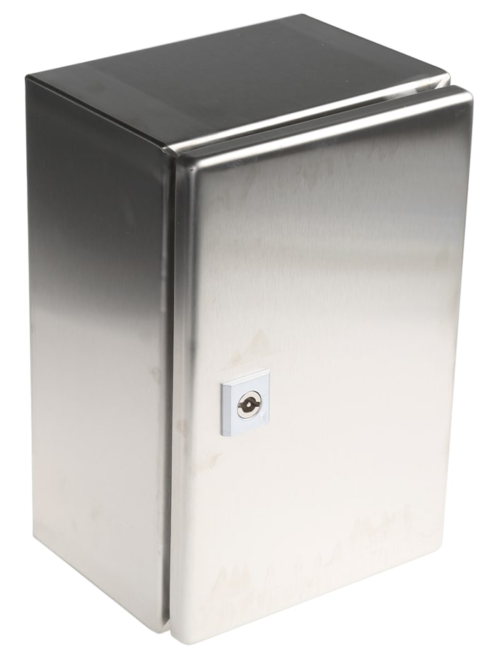 Coffret mural Rittal AE en Acier inoxydable 304, Hauteur 300 mm, Largeur 200 mm, Profondeur 155mm, IP66
