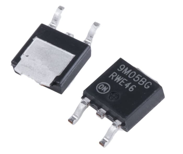 ON Semiconductor, -5 V Linear Voltage Regulator, 500mA, 1-Channel Negative 3-Pin, DPAK MC79M05BDTG