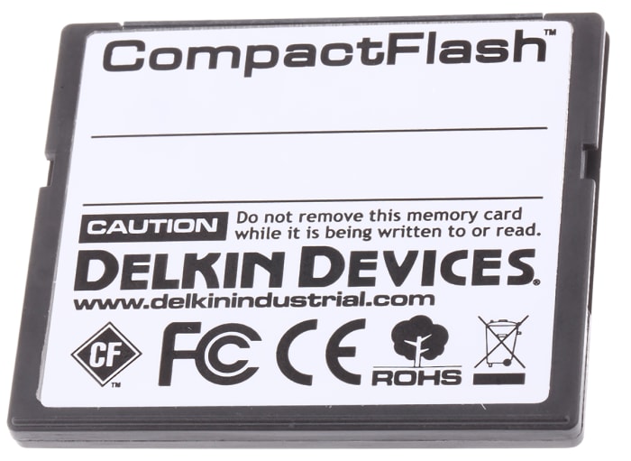 Delkin Devices CompactFlash Industrial 1 GB SLC Compact Flash Card