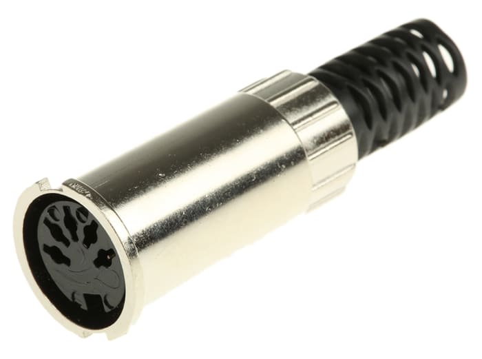 RS PRO 5 Pole Din Socket, 2A, 100 V ac, Twist Lock, Female, Cable Mount