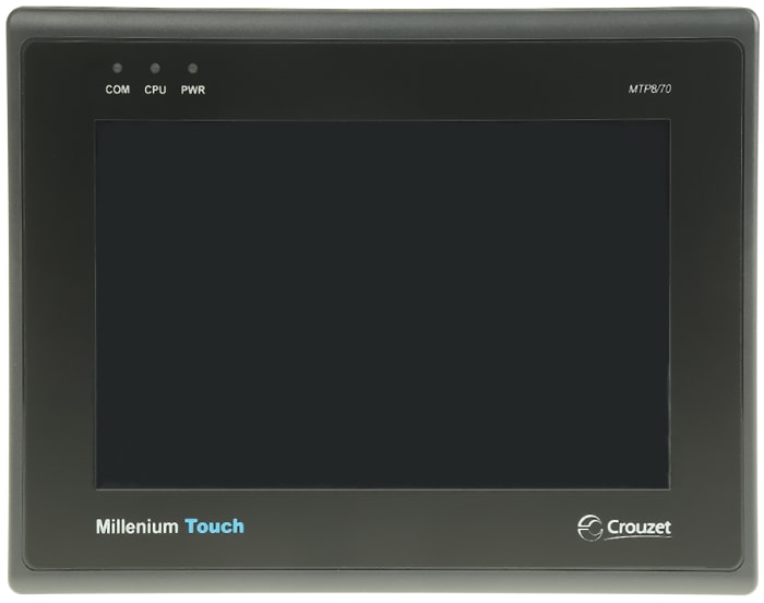 Crouzet MTP8/70 Series Millenium 3 Touch Screen HMI - 7 in, TFT LCD Display, 800 x 480pixels