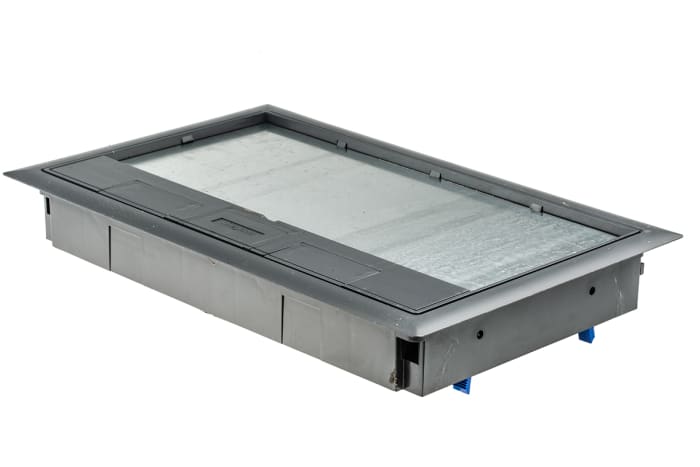 Kit couvercle pour boîte de sol Legrand Gris, 3 compartiments