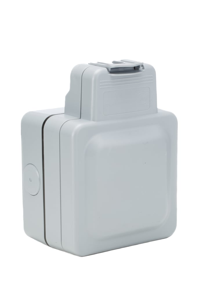 Entrée de conduit MK Electric 1 poste en Plastique, 157 x 110 x 89mm